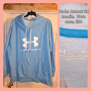 Under Armour Light Blue Hoodie